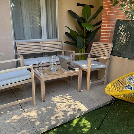 Borderouge Calm Stay - Rez-De-Jardin - Parking - Wifi - Self Check-In شقة تولوز